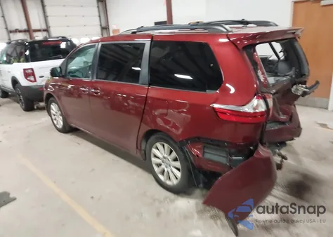 2017 Toyota Sienna Xle 7 Passenger from USA, damaged, VIN 5TDDZ3DC4HS161280